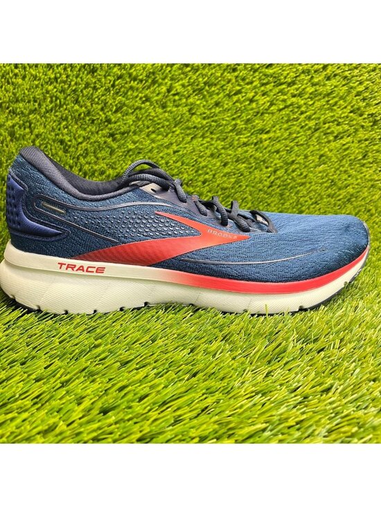 Brooks Other - Brooks Trace 2 Mens Size 11.5 Blue Red White Athletic Running Shoes Sneakers
